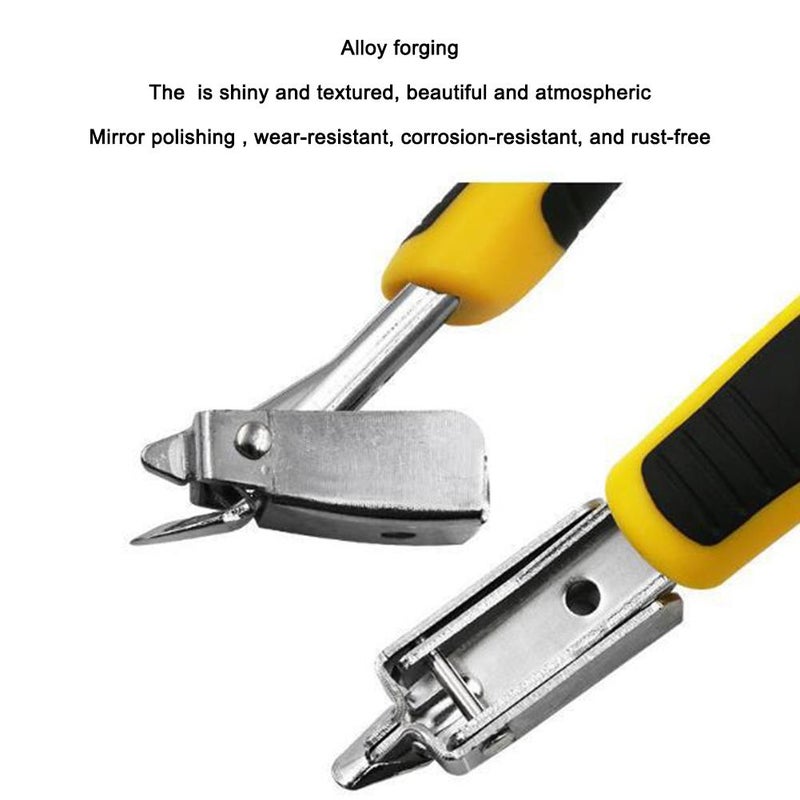 Staple Remover, Staple Puller Tool with Ergonomic Handle, Upholstery and Construction Heavy Duty Staple Removers for Removing All Kinds of Nails in Furniture, Floor, Wooden Box, Photo Frame, Carpet - Image 5
